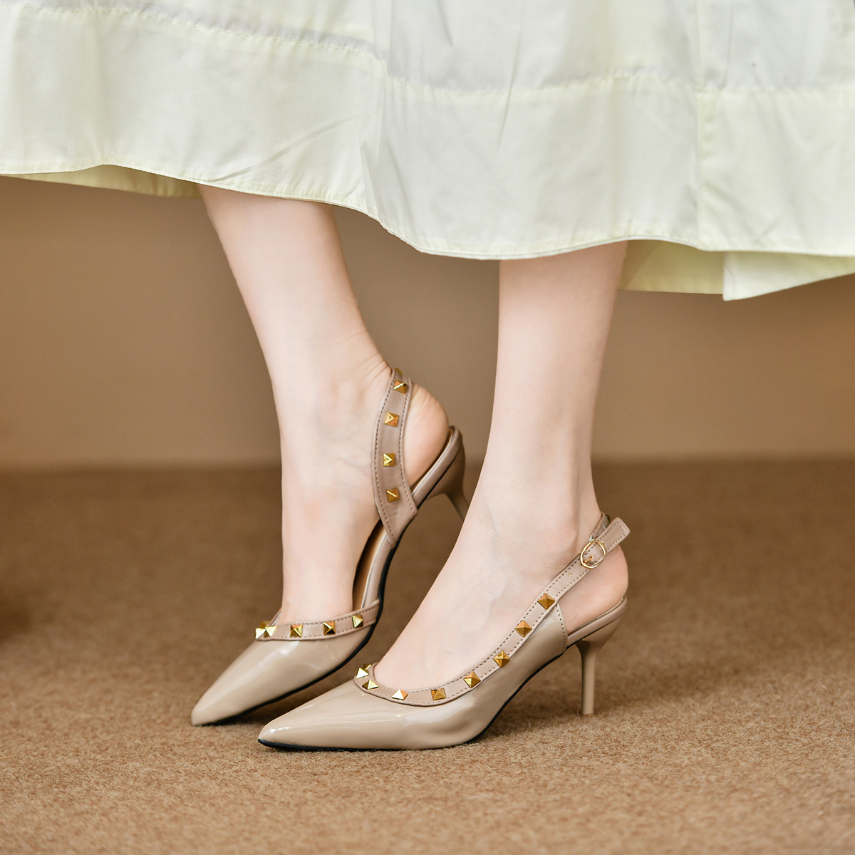 Point Toe Stiletto Pumps