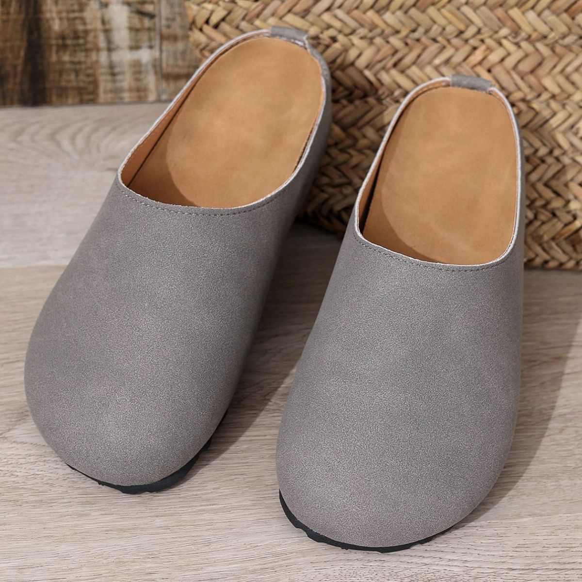 Round Toe Slip-Ons