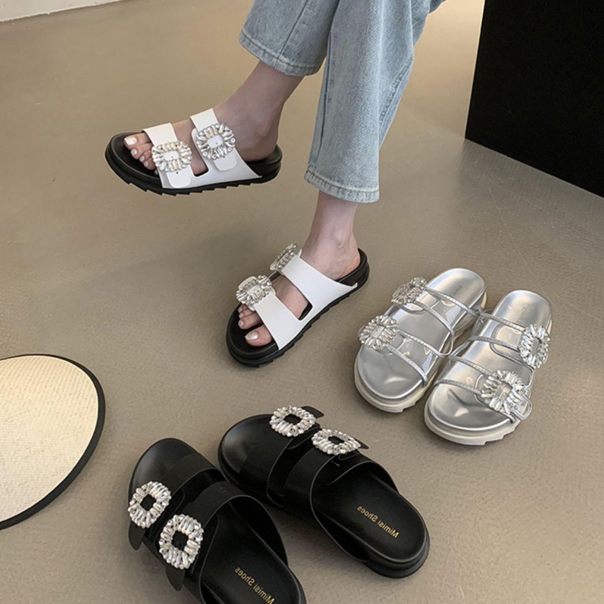Open Toe Platform Sandals