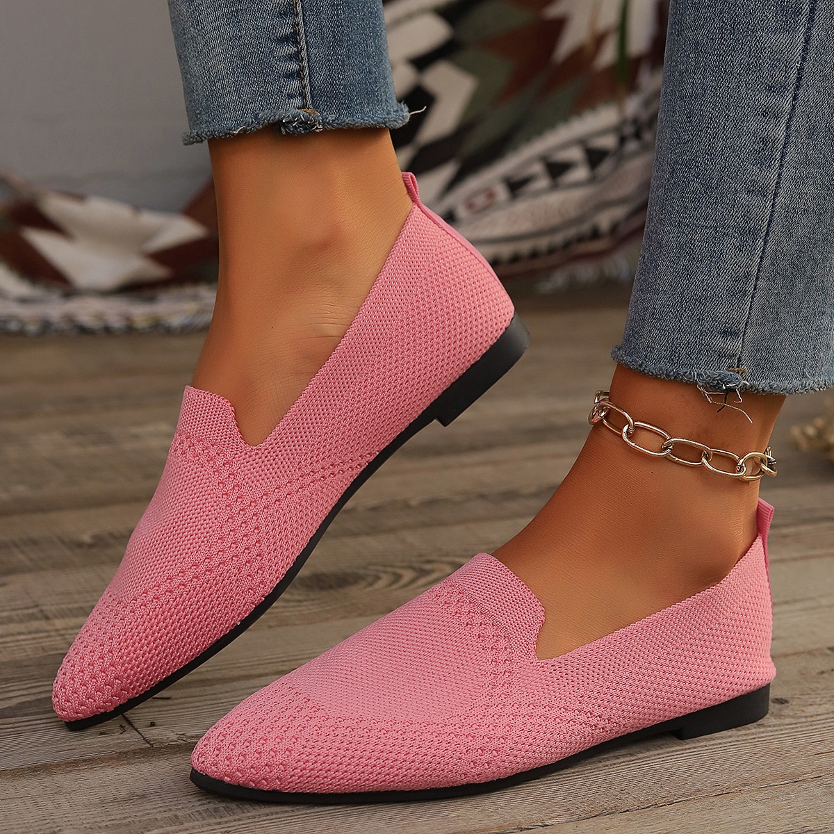 Pointed-Toe Slip-Ons