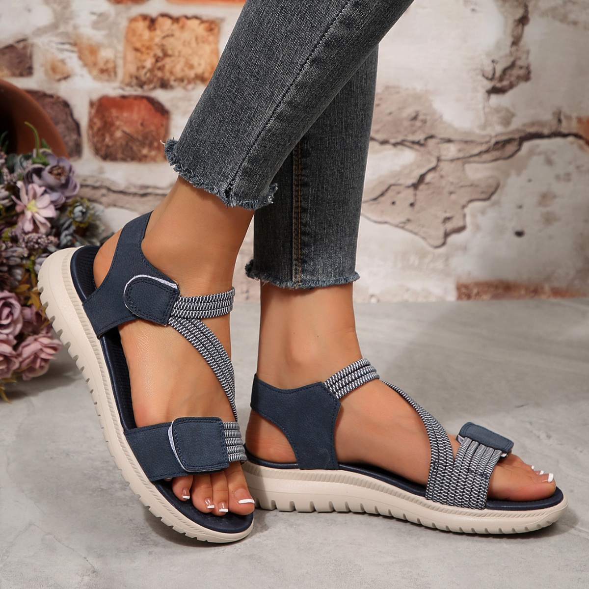 Open Toe Wedge Sandals