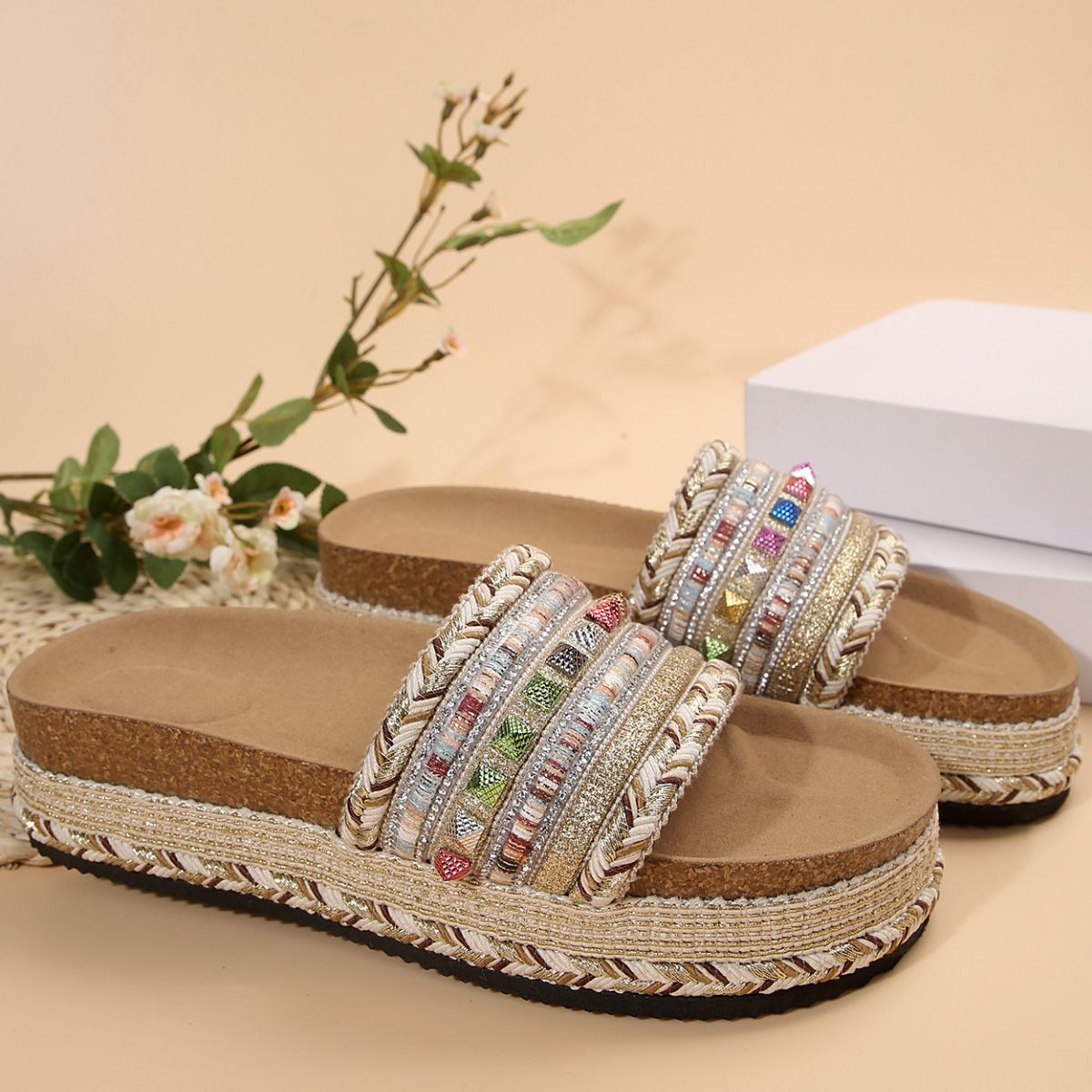 Open Toe Platform Sandals