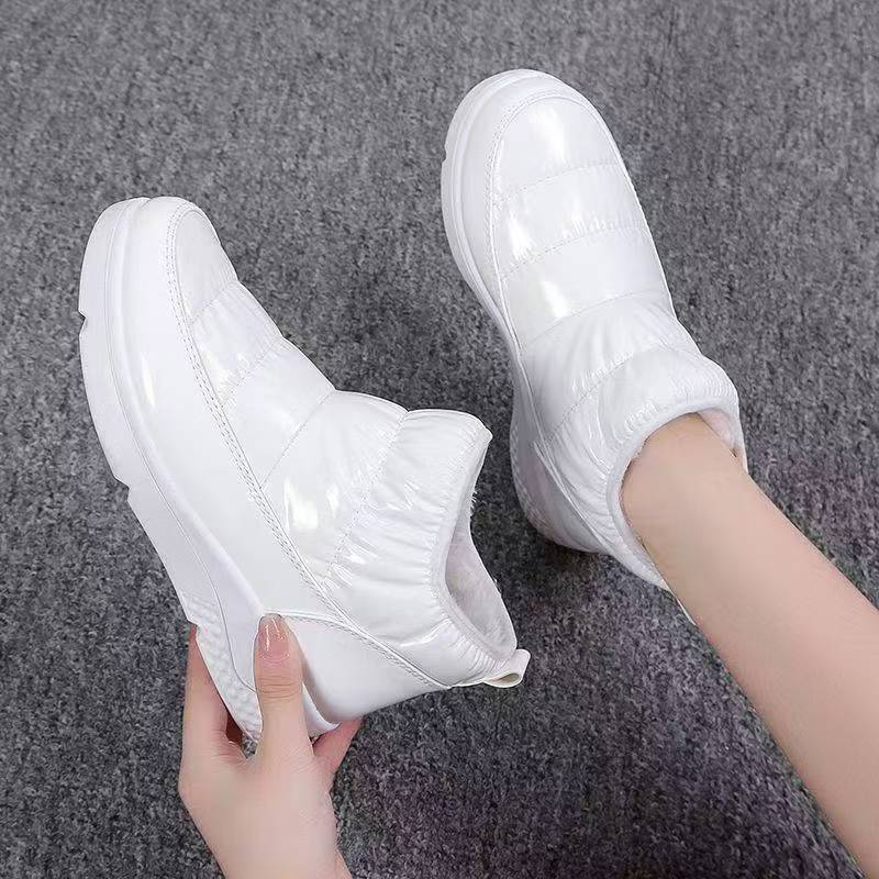 Warm Round Toe Boots