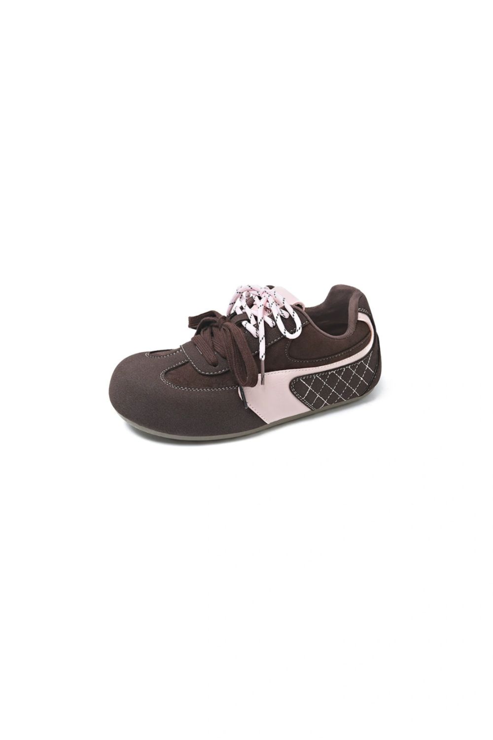 Contrast Flat Sneakers