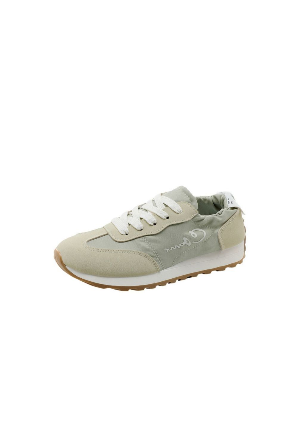 Contrast Round Toe Athletic