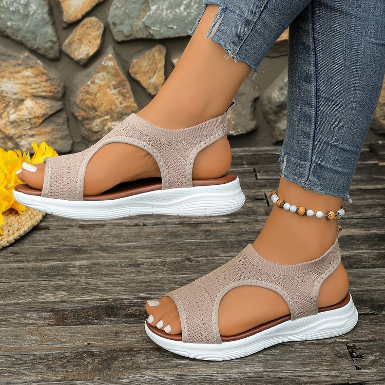 Open Toe Platform Sandals