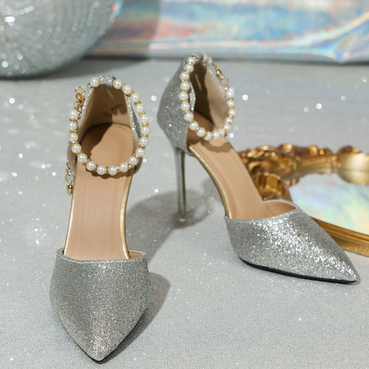 Point Toe Stiletto Pumps
