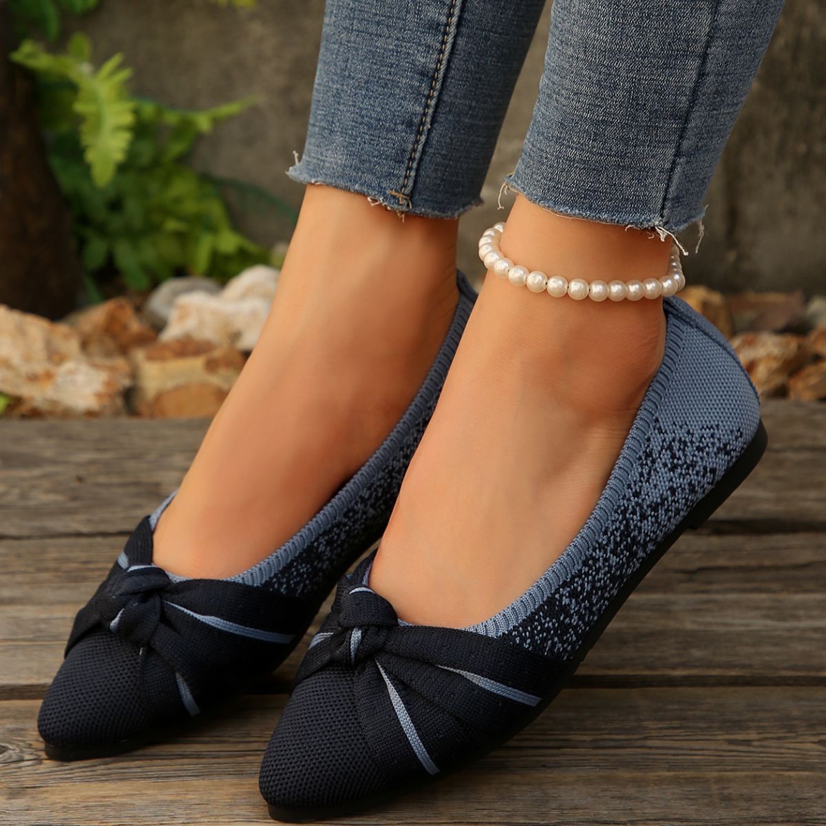 Point Toe Slip-Ons