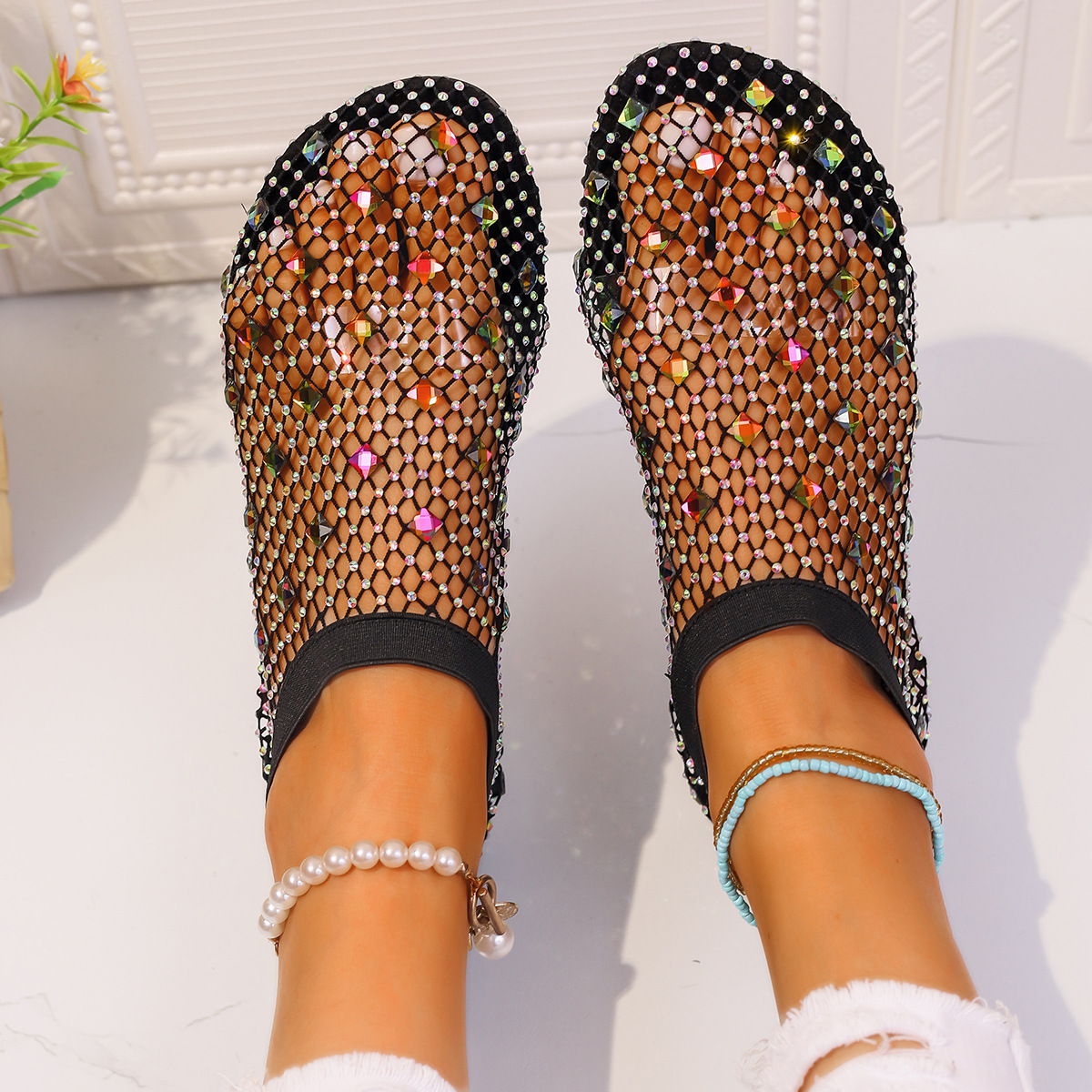 Round Toe Flats Slip-Ons
