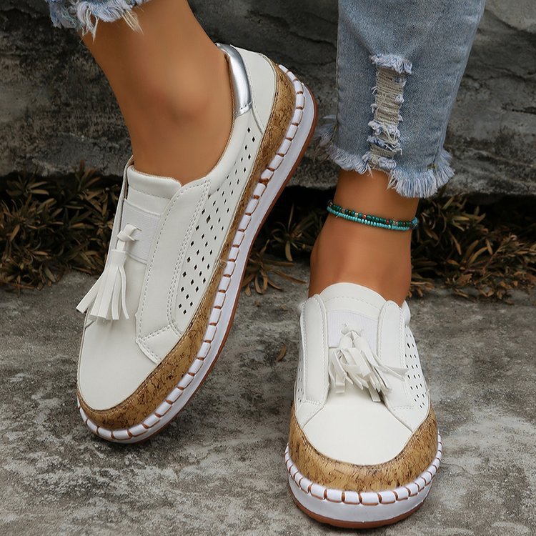 Tassel Round Toe Loafers