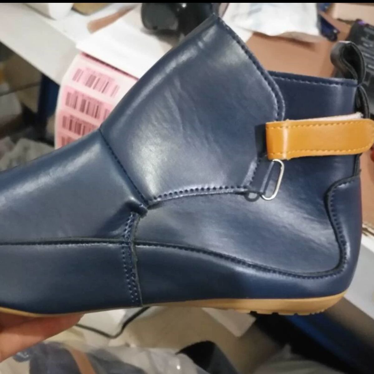 PU Leather Ankle Boots