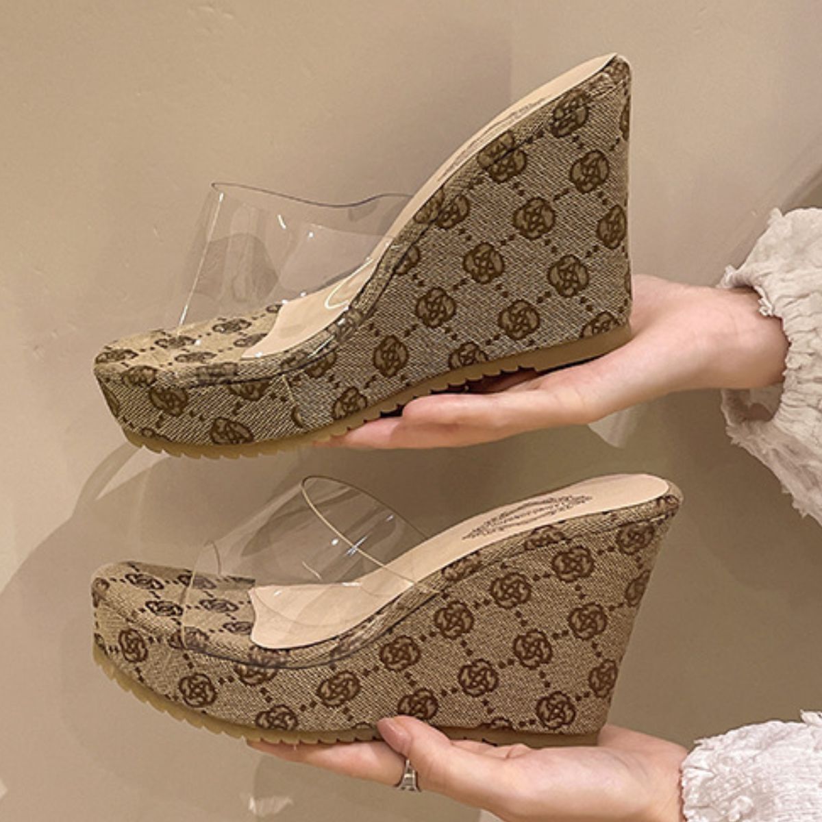 Open Toe Wedge Sandals