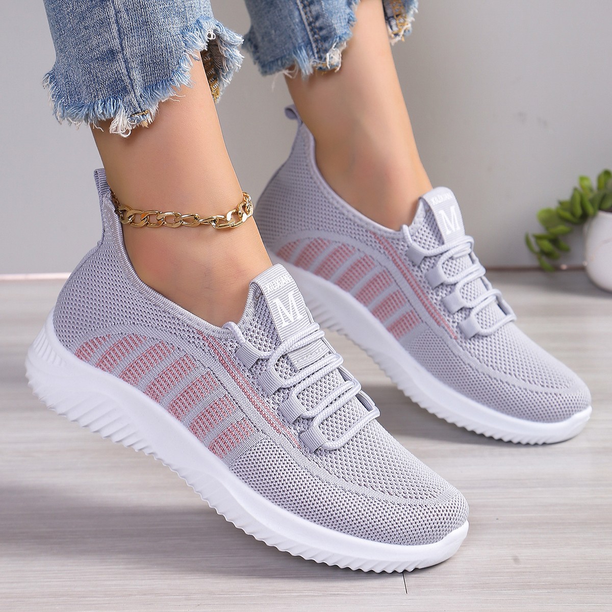 Round Toe Flats Athletic