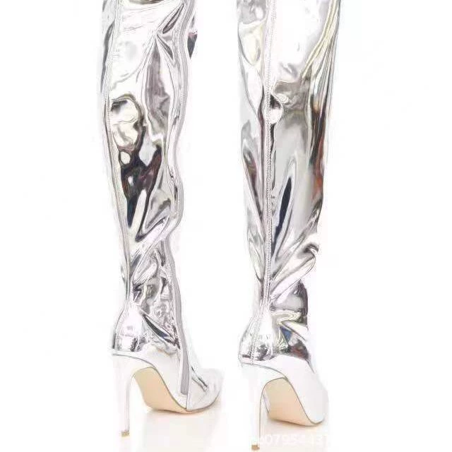 Point Toe Stiletto Boots