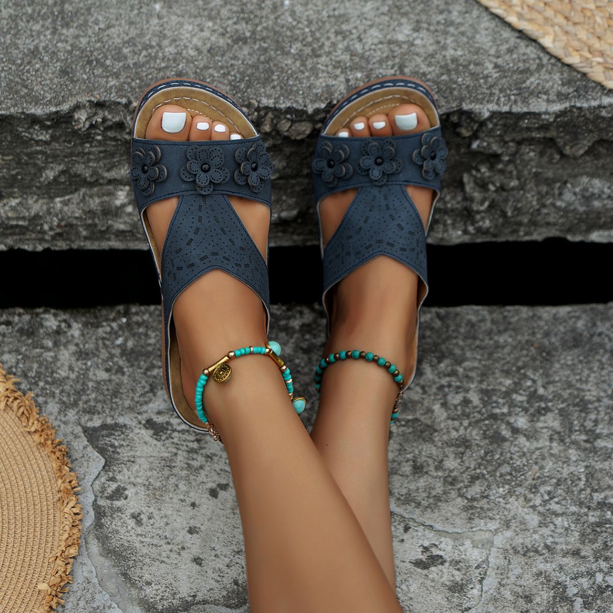 Open Toe Platform Sandals