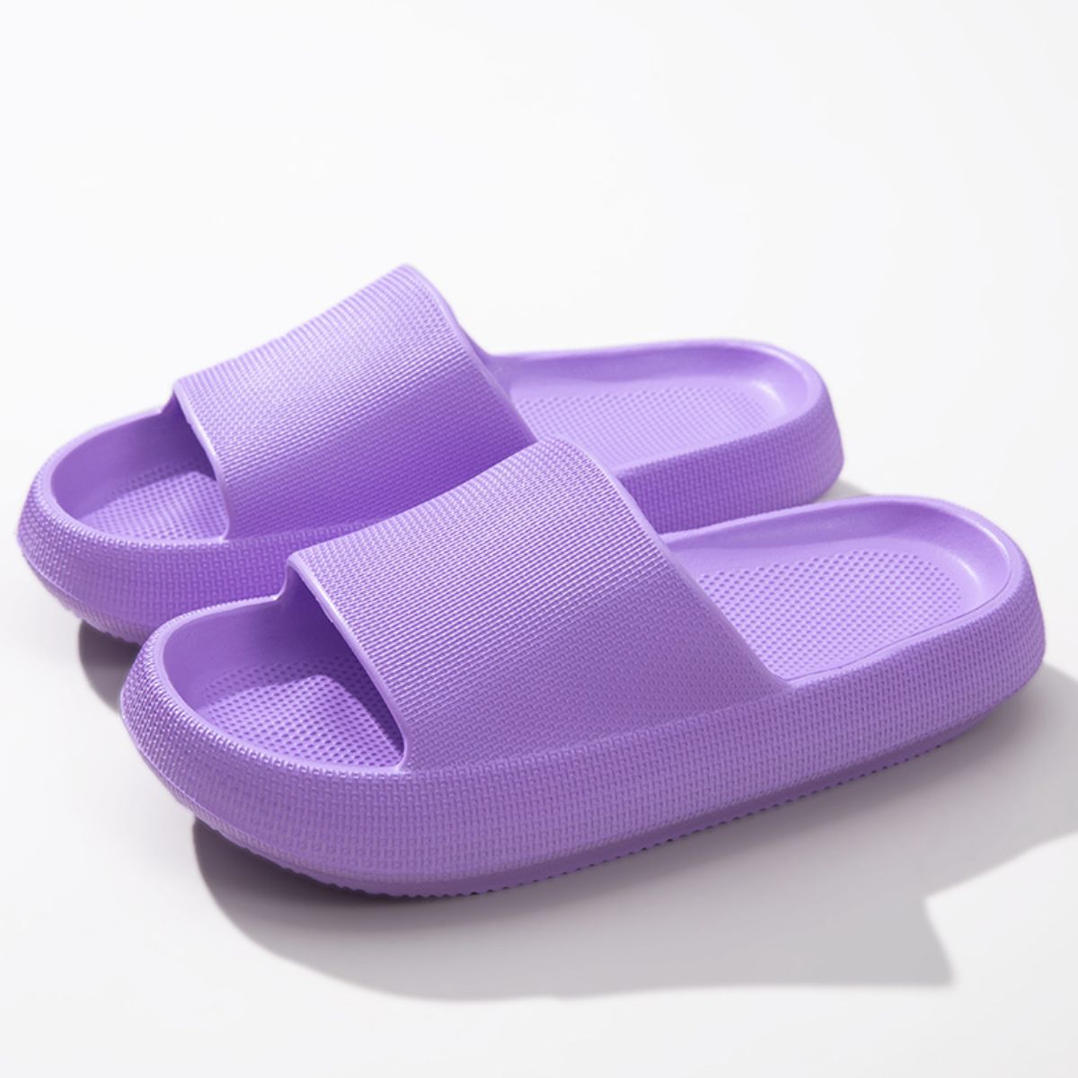 Open Toe Platform Slippers