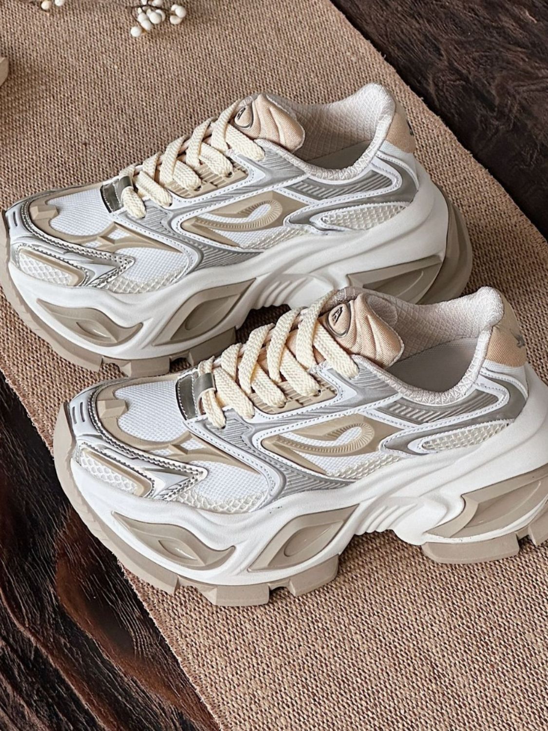 Breathable Chunky Platform Sneakers