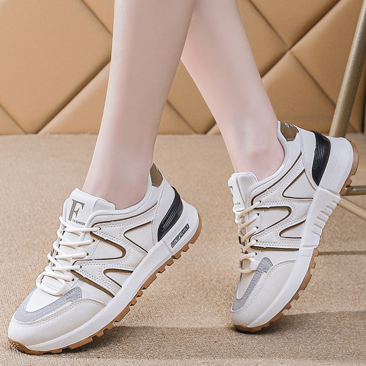 Round Toe Lace Up Athletic