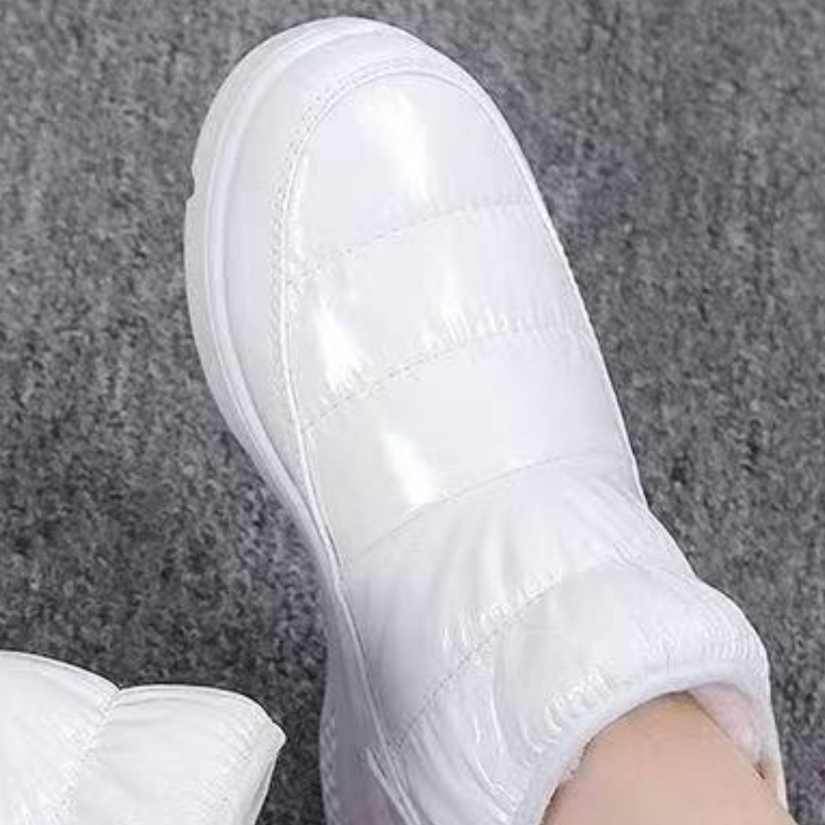 Warm Round Toe Boots