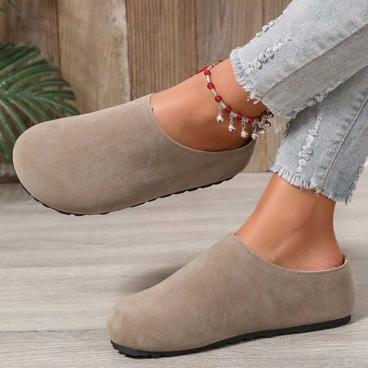 Round Toe Slip-Ons