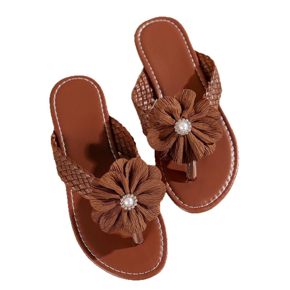 Toe Post Flats Sandals