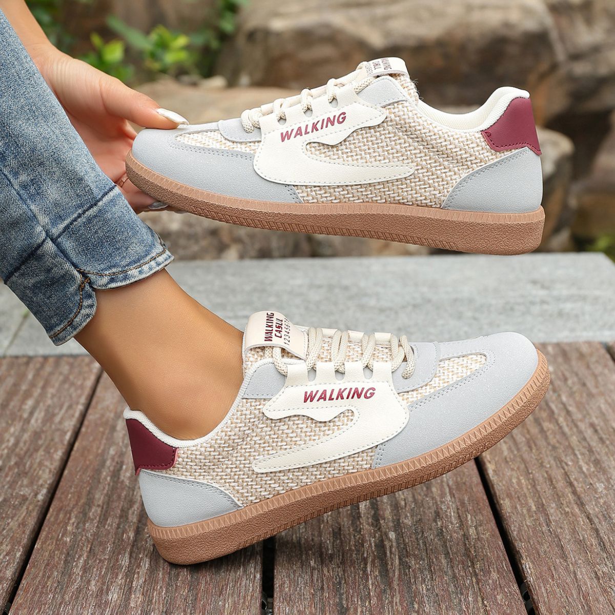 Round Toe Flats Sneakers