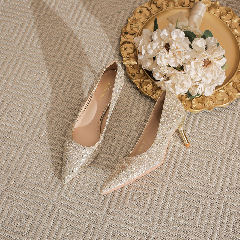 Point Toe Stiletto Pumps