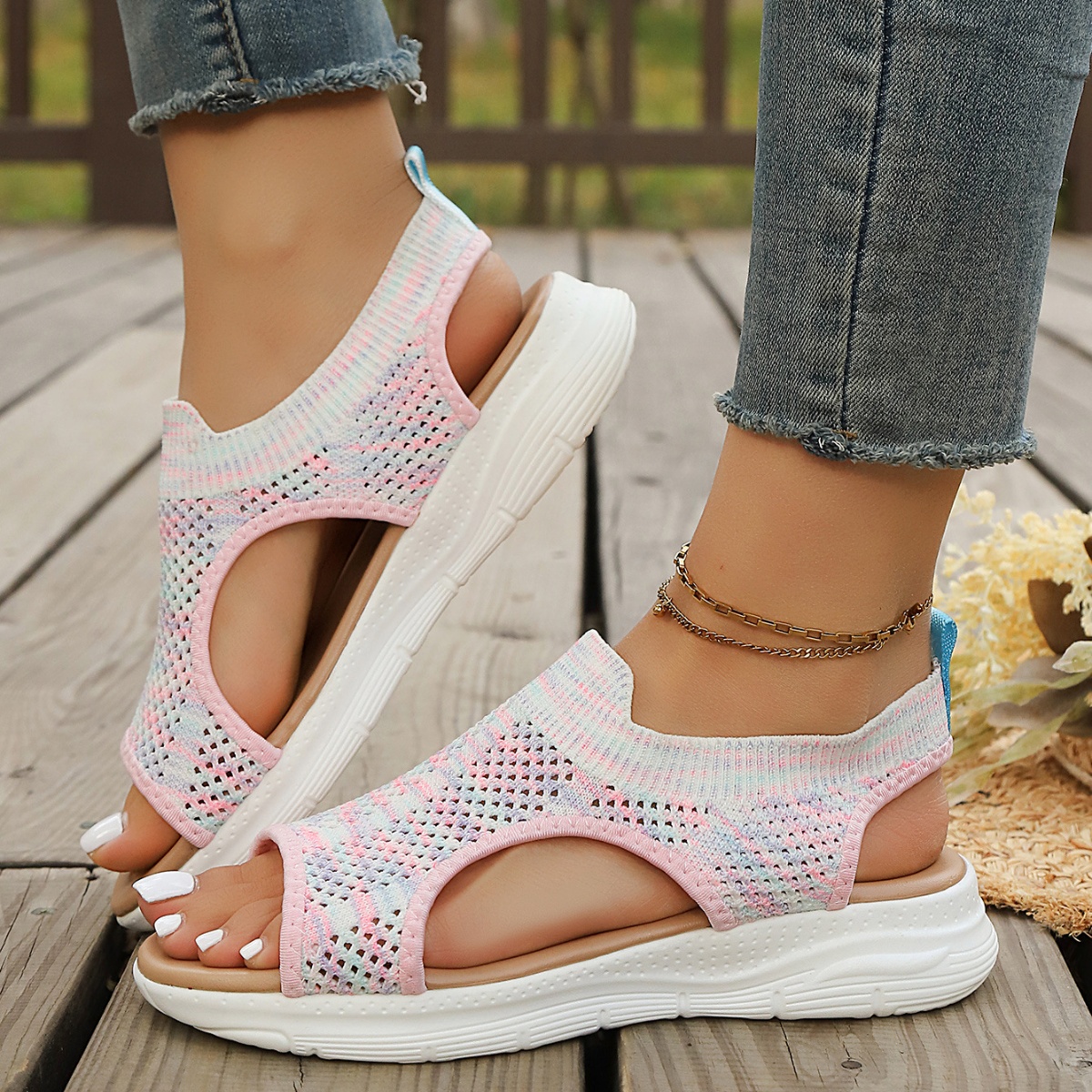 Breathable Open Toe Sandals