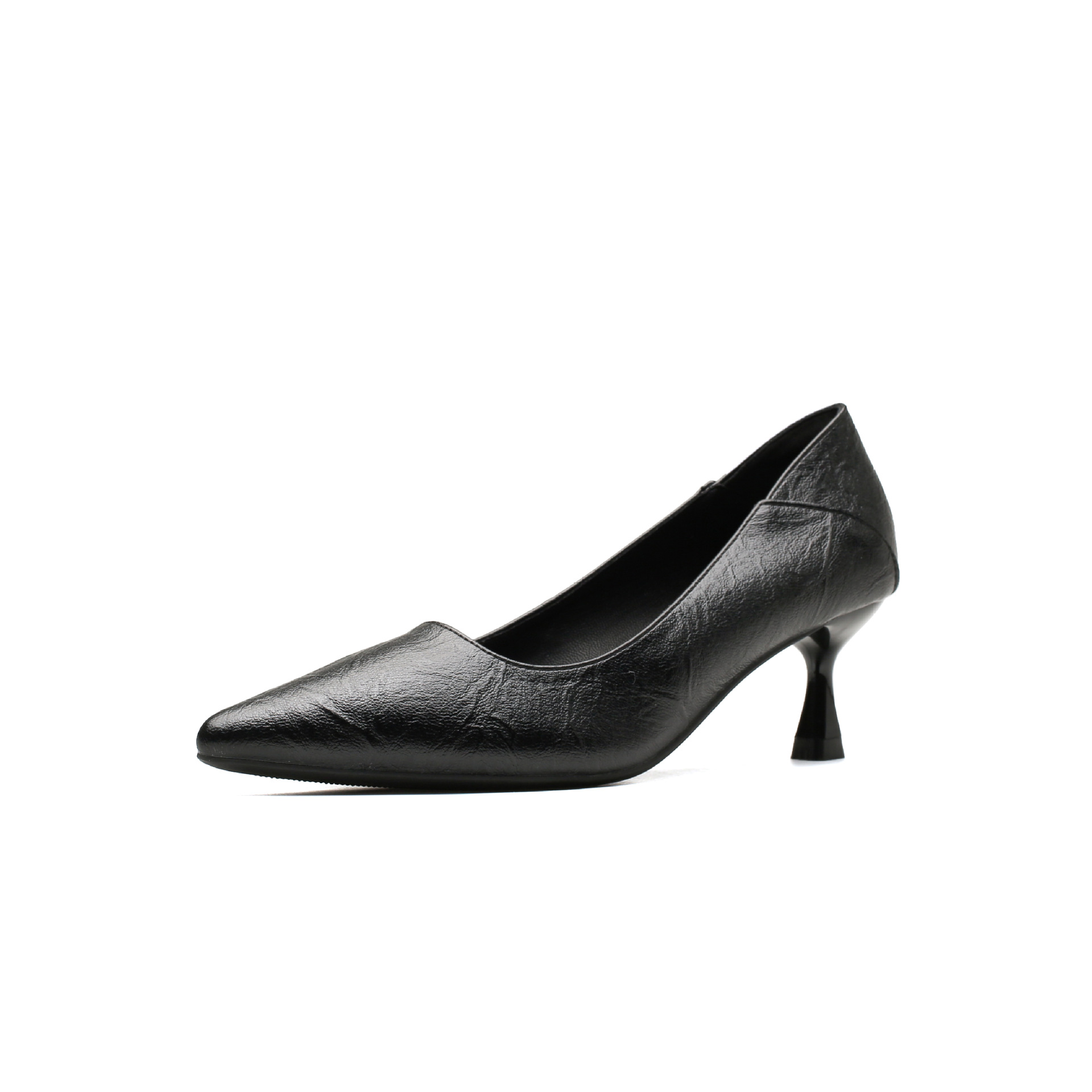 Point Toe Flare Heels Pumps