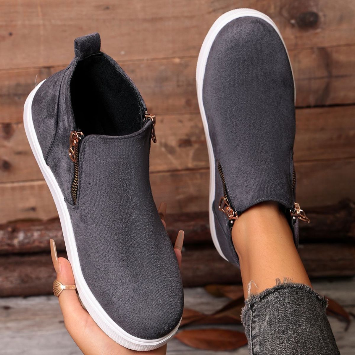 Round Toe Flats Loafers