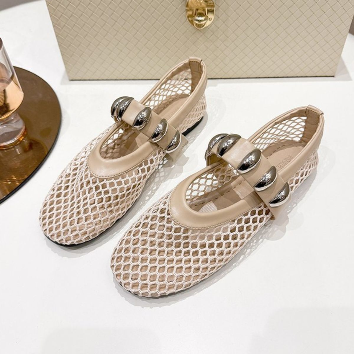 Round Toe Flats Slip-Ons