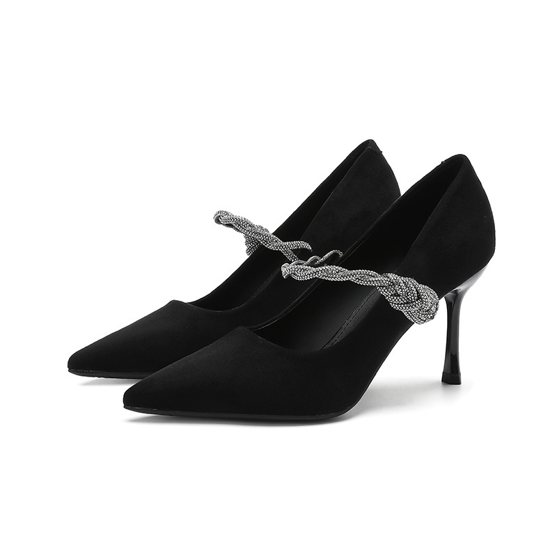 Point Toe Stiletto Pumps