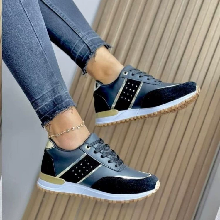 Round Toe Lace Up Athletic