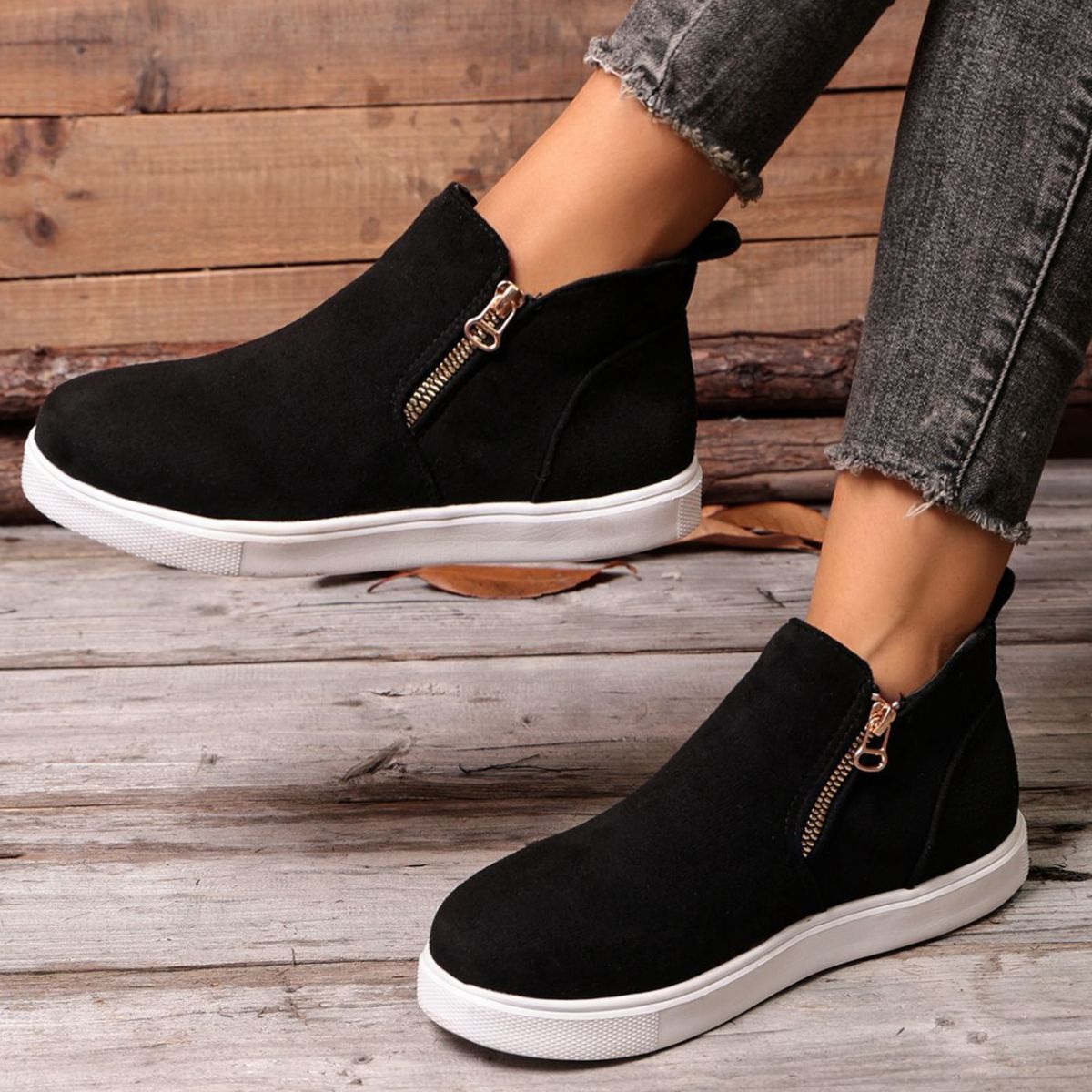 Round Toe Flats Loafers