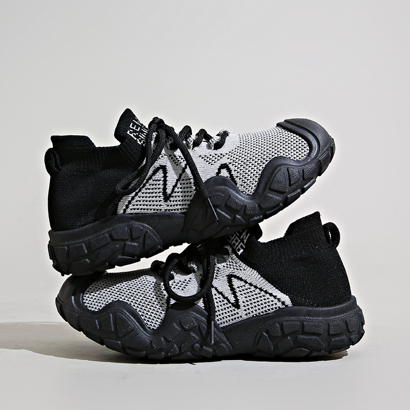 Contrast Mesh Platform Athletic