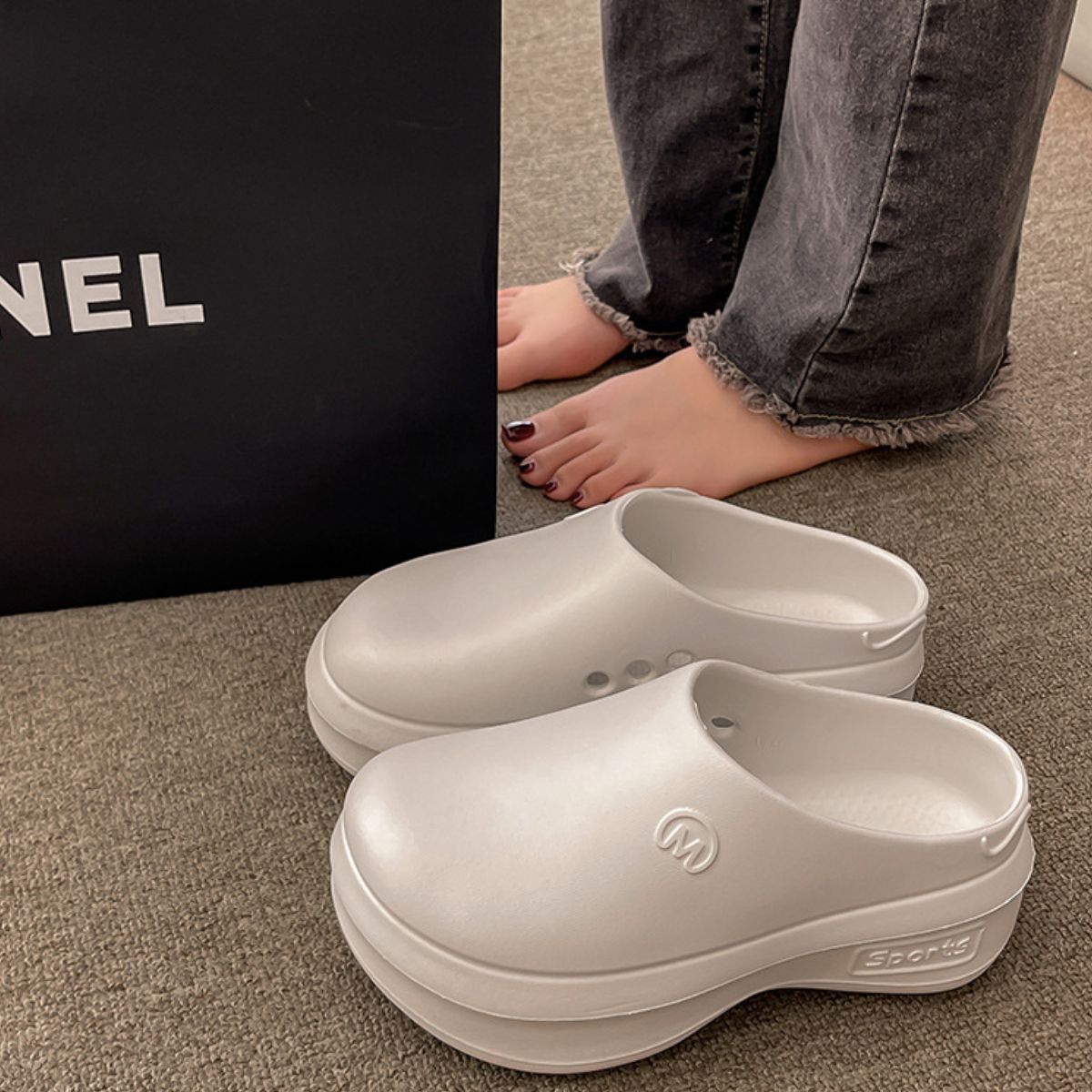 Open Toe Platform Sandals