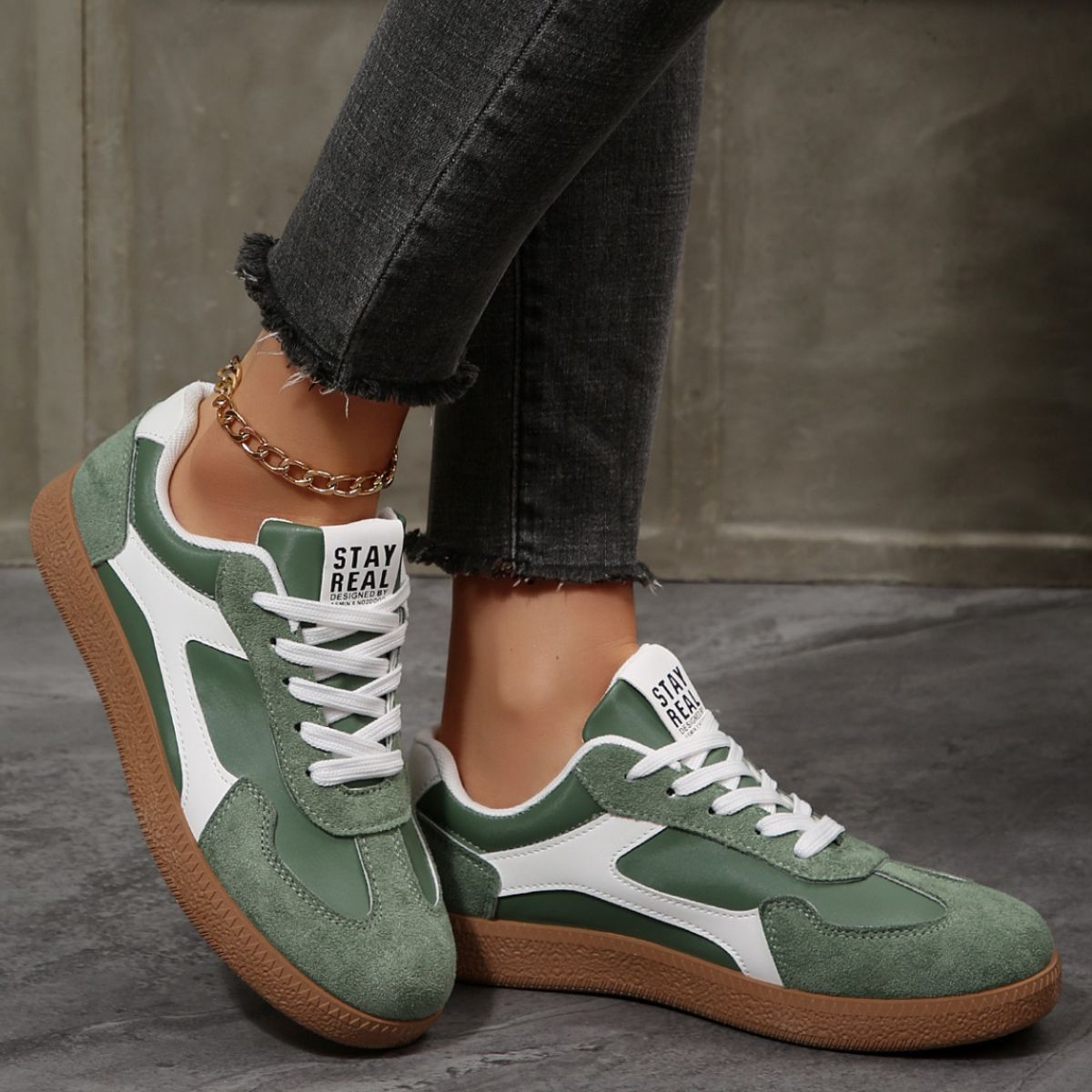 Round Toe Flats Sneakers