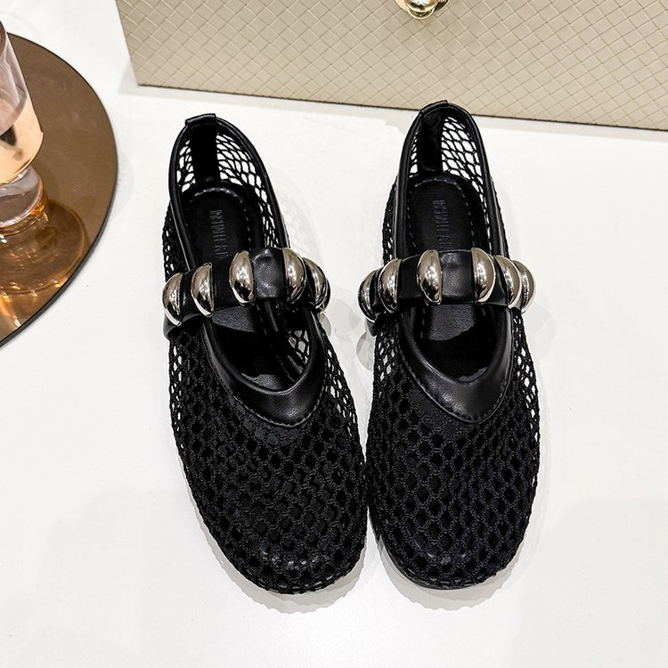 Round Toe Flats Slip-Ons