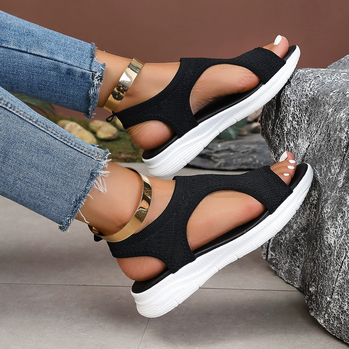 Open Toe Platform Sandals