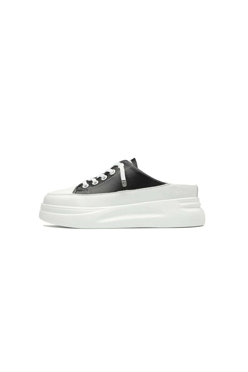 Round Toe Platform Slip On Sneakers