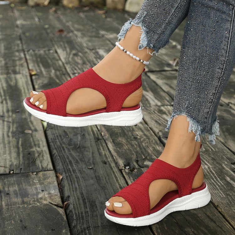 Open Toe Platform Sandals
