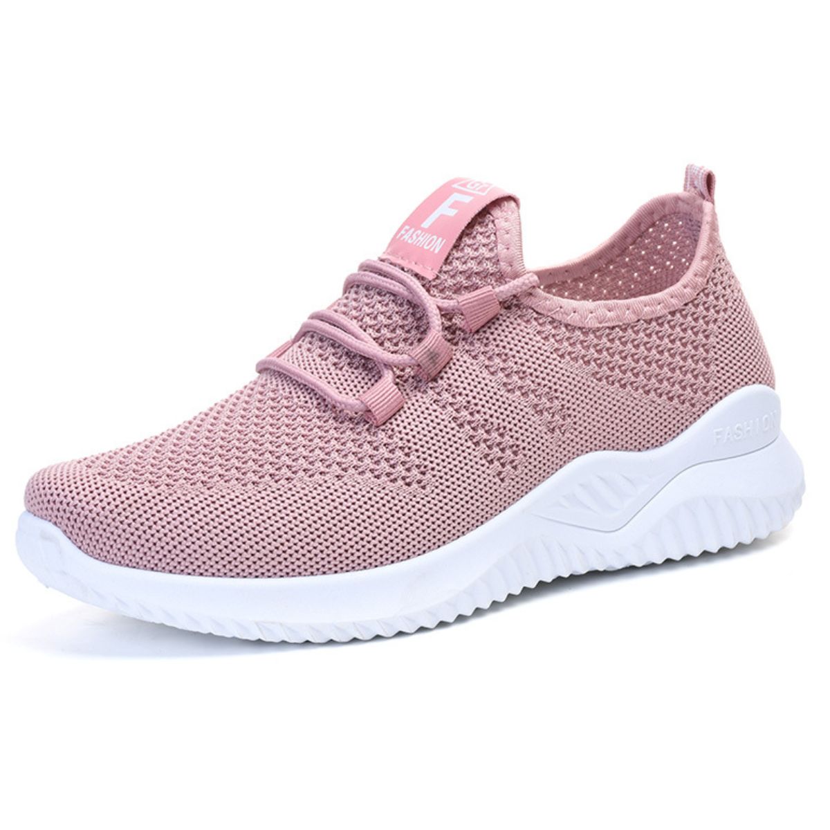 Breathable Mesh Lace Up Athletic