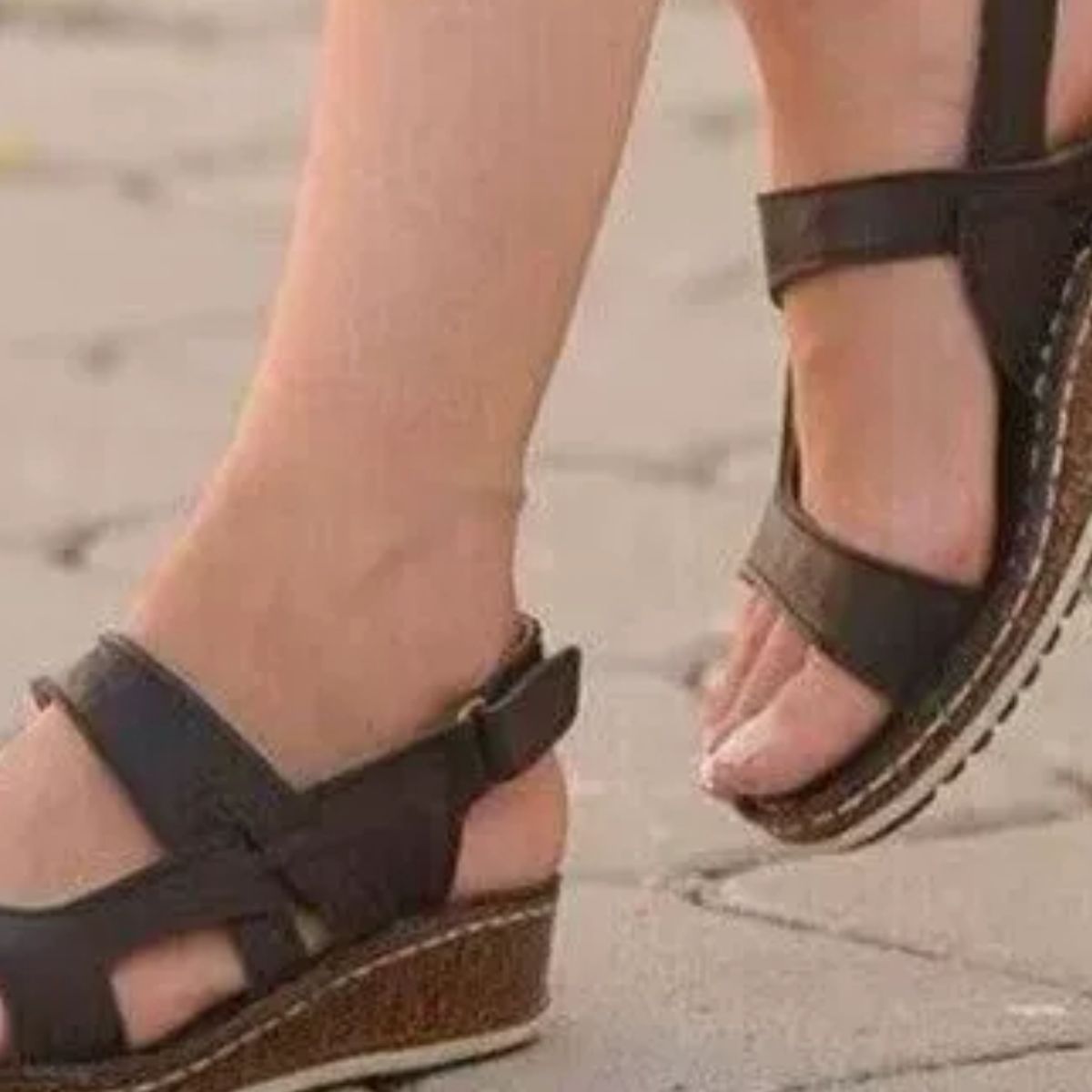 Open Toe Wedge Sandals