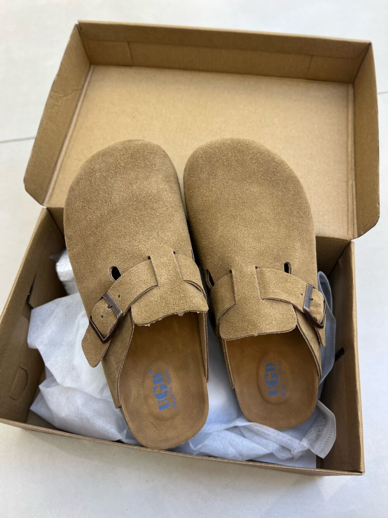 Round Toe Buckle Slip-Ons