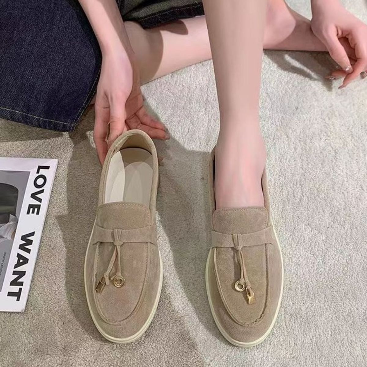 Round Toe Flats Loafers