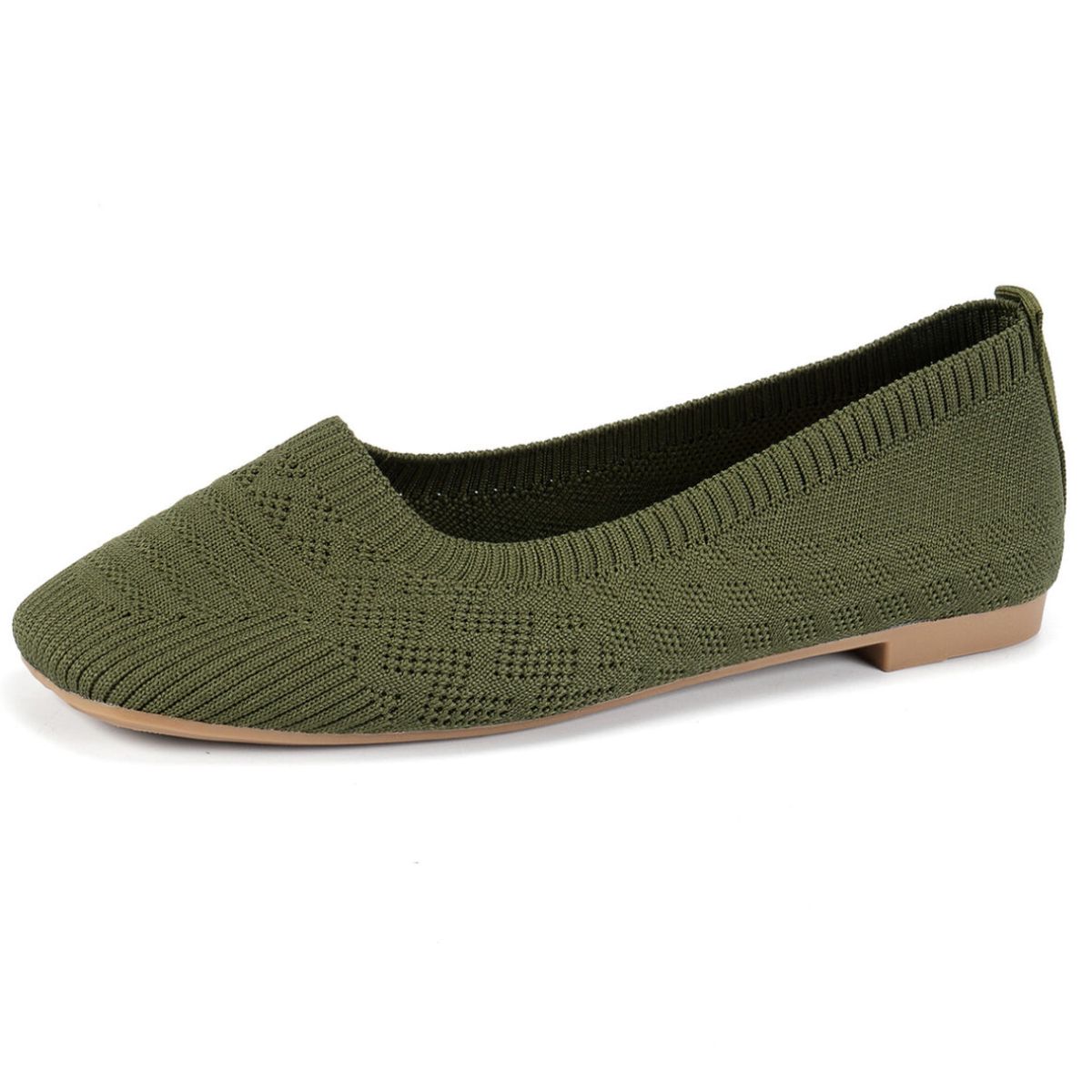 Square Toe Slip-Ons