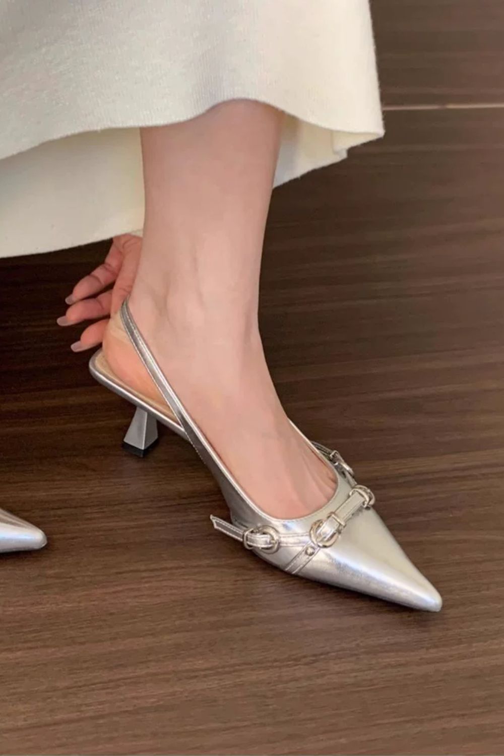 Slingback Pointed Toe Pumps