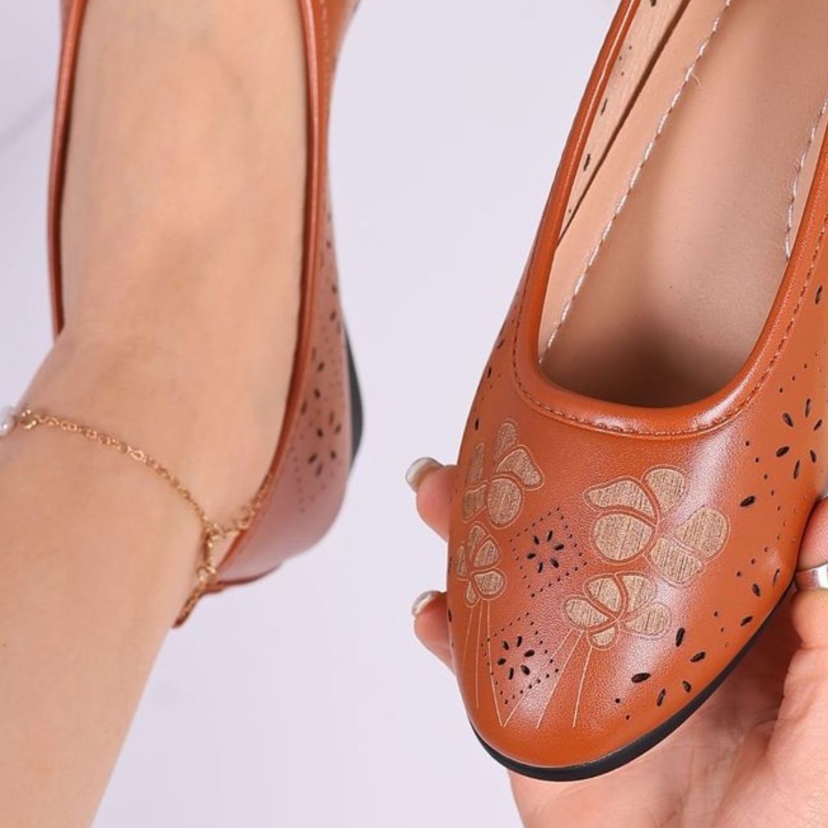 Point Toe Wedge Slip-Ons