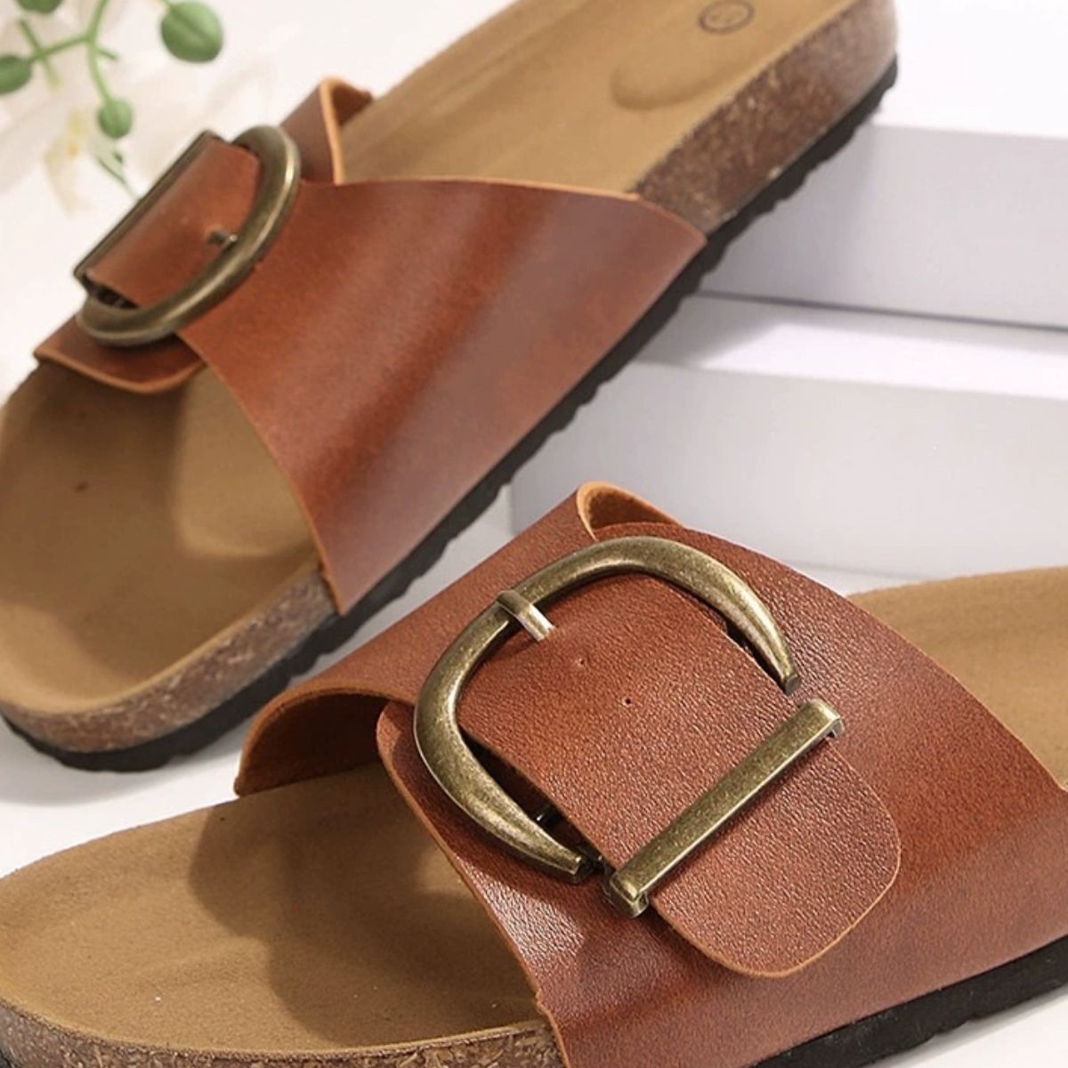 Open Toe Flats Sandals