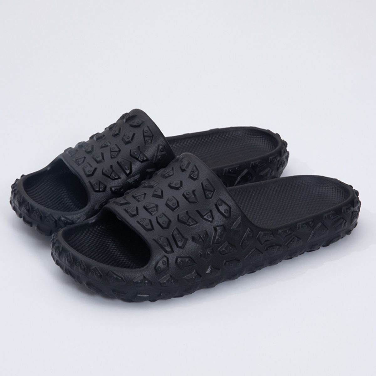 Open Toe Platform Slippers